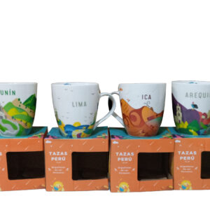 tazas enlozadas de povincias